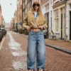 Balloon Effect Cropped Trench Coat – Takit ja päällystakit