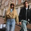 Balloon Effect Cropped Trench Coat – Takit ja päällystakit