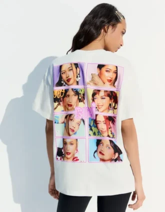Bini Oversize Print T-paita