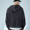 Boxy Fit Cropped Zip-Up Sweatshirt – Collegepaidat ja hupparit – Miesten
