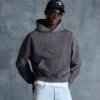 Boxy Fit Faded Hoodie – Collegepaidat ja hupparit