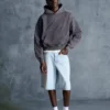 Boxy Fit Faded Hoodie – Collegepaidat ja hupparit