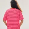 Boxy Fit -raita-T-paita – T-paidat