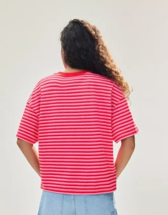 Boxy Fit -raita-T-paita – T-paidat