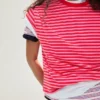 Boxy Fit -raita-T-paita – T-paidat