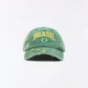 Brasilian brodeerattu lippalakki