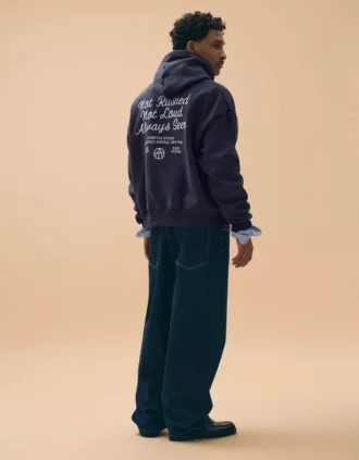 Brodeerattu Boxy Fit -huppari – Collegepaidat ja hupparit