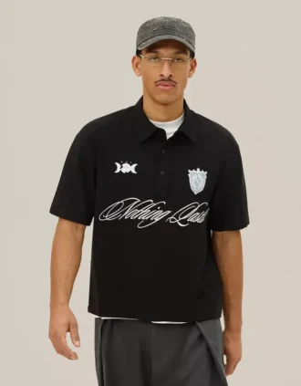 Brodeerattu lyhythihainen shortsit-polo-paita – Paidat