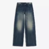 Brodeeratut matalavyötäröiset boyfriend-farkut – #Bershkastyle – Naiset