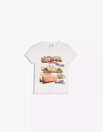 Cars-lyhythihainen printtipaita