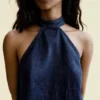 Denim-minimekko
