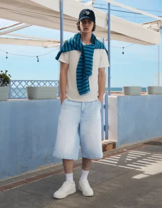 Denim-skater-bermudashortsit – shortsit ja farkkushortsit