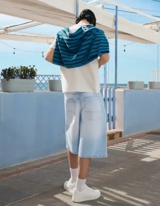 Denim-skater-bermudashortsit – shortsit ja farkkushortsit