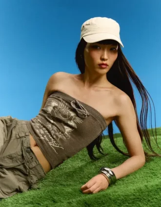 Ed Hardy X Bershka bandeau-toppi