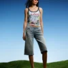 Ed Hardy X Bershka -kuvioitu liivitoppi