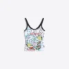 Ed Hardy X Bershka -kuvioitu liivitoppi