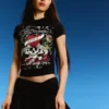 Ed Hardy X Bershka lyhythihainen printtipaita