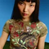 Ed Hardy X Bershka lyhythihainen printtipaita