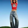 Ed Hardy X Bershka lyhythihainen printtipaita