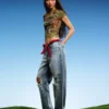 Ed Hardy X Bershka lyhythihainen printtipaita