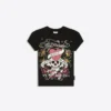 Ed Hardy X Bershka lyhythihainen printtipaita