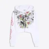 Ed Hardy X Bershka -printtihuppari – naisille