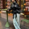 Erittäin leveälahkeiset matalavyötäröiset farkut – #Bershkastyle – Naiset