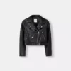 Faux Leather biker-takki – Takit ja trenssit