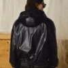Faux Leather Jacket with Hood – Takit