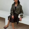 Faux Leather pallotakki