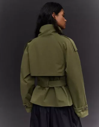 Funnel Neck Trench Jacket – Takit ja trenssit