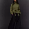 Funnel Neck Trench Jacket – Takit ja trenssit