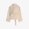 Funnel Neck Trench Jacket