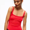 Hihallinen neliönkaulainen body