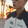 Interlock-kangas, lyhythihainen kilpapolo – Bershka Lovers