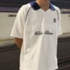 Kontrastinen retro-urheilupolo – T-paidat ja pikeepaidat