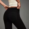 Korkeavyötäröiset pehmeät Skinny-farkut – Housut