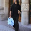 Laskostetut superbaggy-tyyliset semi-Jogger-housut