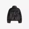 Leather Puffer takki – Takit ja trenssit