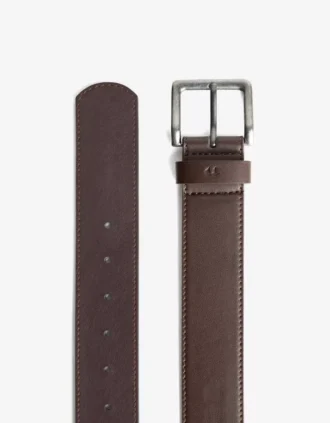 Leveä Faux Leather-vyö – Asusteet – Miehet