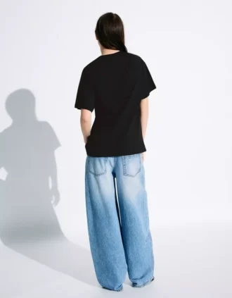 Lyhythihainen Billie Eilish -printtipaita