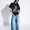 Lyhythihainen Billie Eilish -printtipaita