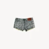 Matala vyötäröiset Shortsit Aries X Bershka – #Bershkastyle – Naiset