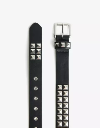 Nastoitettu Faux Leather-vyö – Asusteet