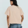 Oversize-mallinen painettu T-paita Tyla – naisille