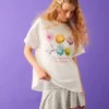 Oversize Polly Pocket -T-paita