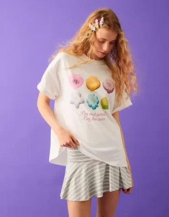 Oversize Polly Pocket -T-paita