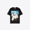 Oversize-printtipaita Pitbull