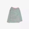 Painettu epäsymmetrinen kaulus, pitkähihainen T-paita – #Bershkastyle – Naiset