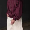 Painettu vetoketjullinen collegepaita